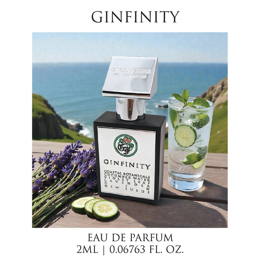 Ginfinity – Gin, Coastal Botanicals, Cucumber Water, Lavender, Suede