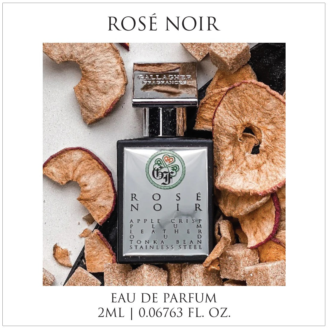 Rosé Noir - Apple Crisp, Leather, Oud, Honey, Brown Sugar