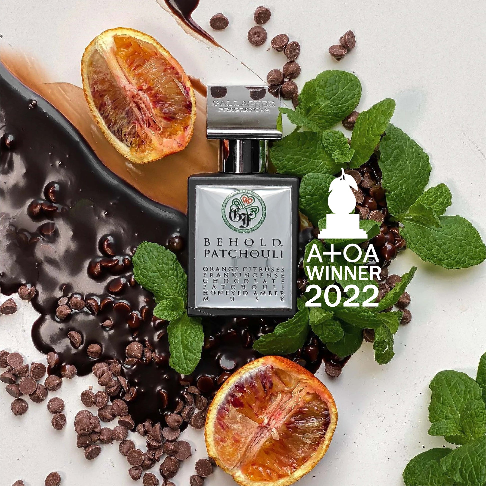 Behold, Patchouli – Orange Citruses, Frankincense, Chocolate